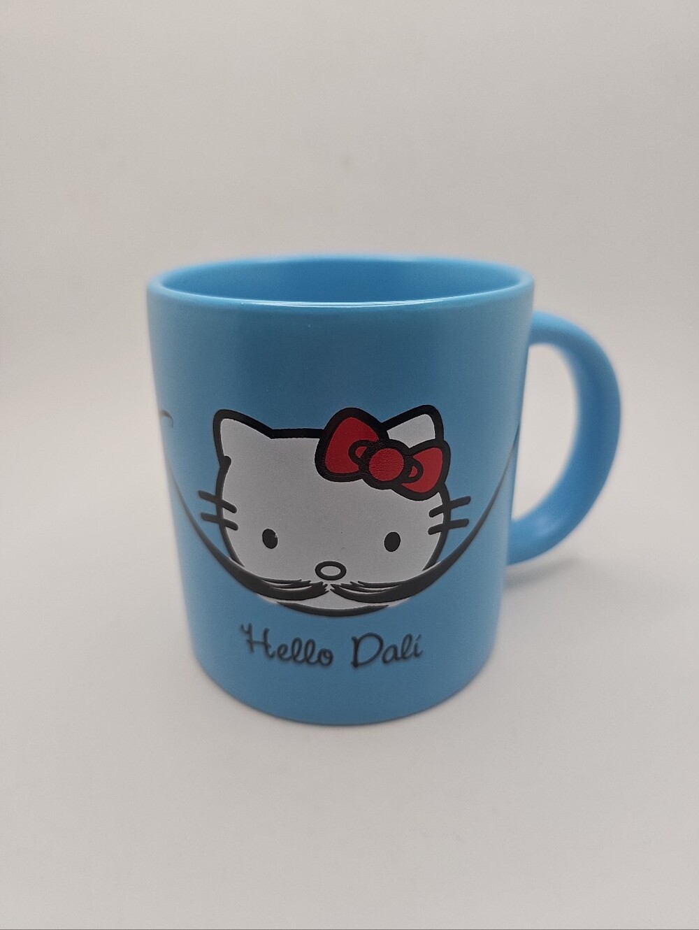 Hello Kitty "Hello Dali" Mug Blue No Chips